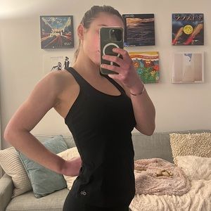 ALO Yoga Size Small Cross-back Athletic Top